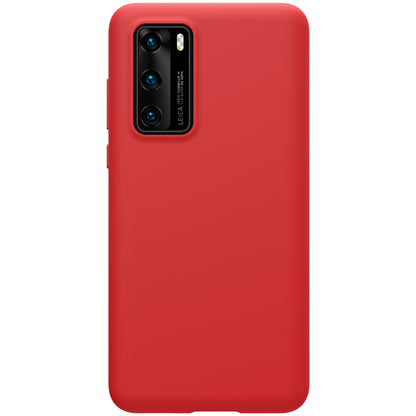 Funda para Huawei P40, Nillkin, Flex Pure Liquid Silicone, Rosa