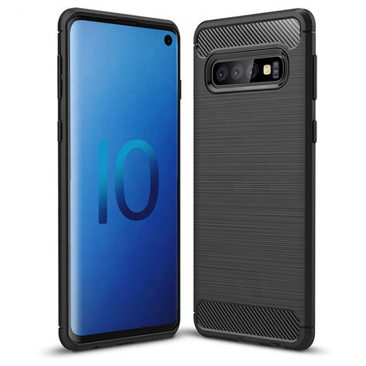Funda para Samsung Galaxy A50s A507 / A30s A307 / A20 A205 / A50 A505 / A30 A305, OEM, Carbono, Negra