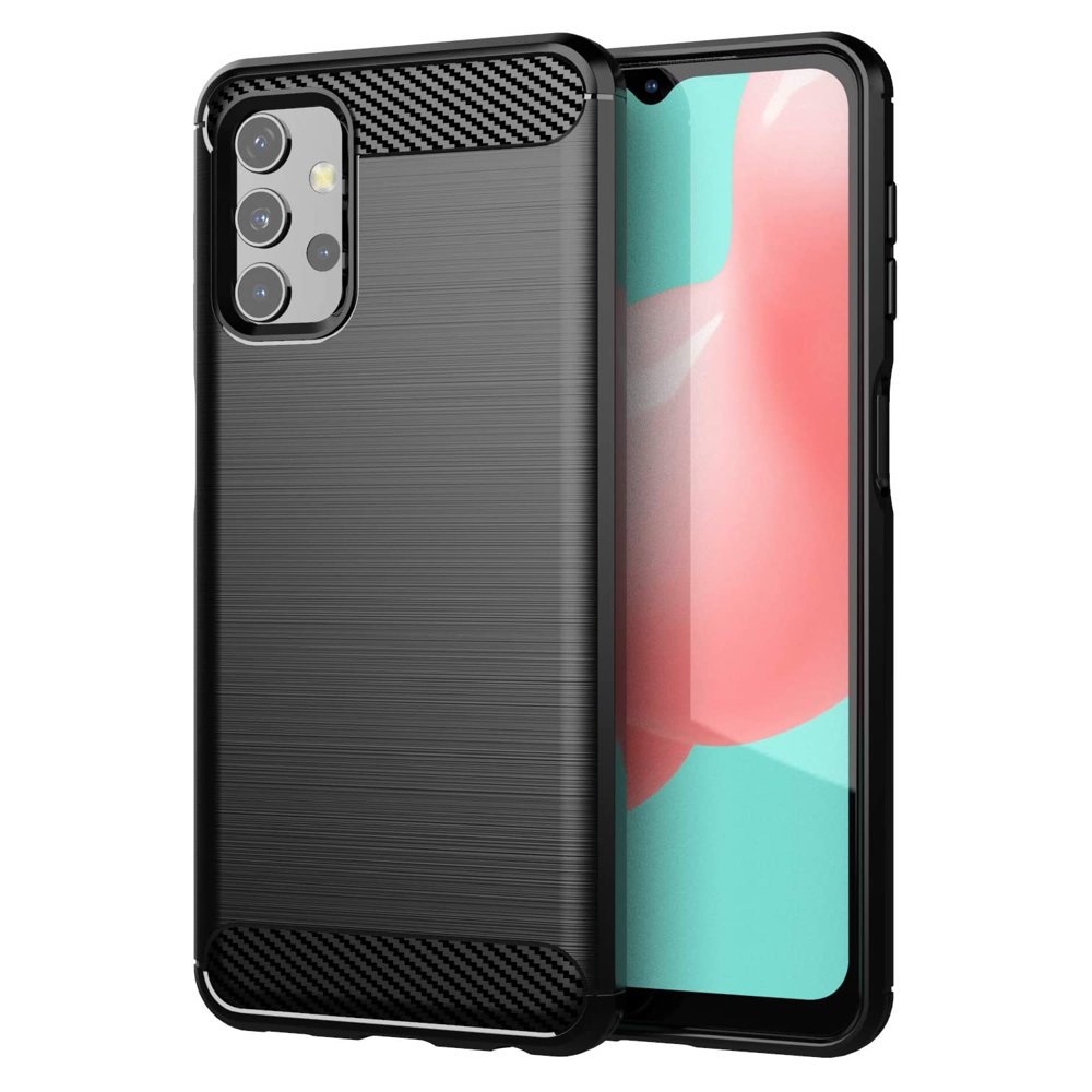 Funda para Samsung Galaxy A32 A325, OEM, Carbono, Negra