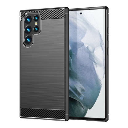 Funda para Samsung Galaxy S23 Ultra S918, OEM, Carbono, Negra