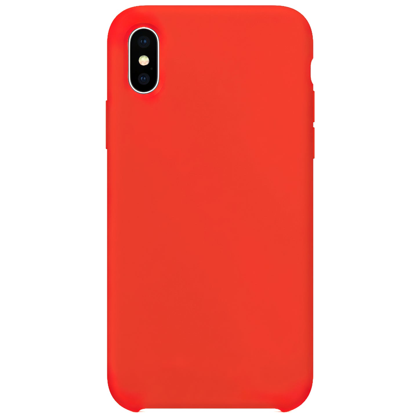 Funda para Motorola Moto G8, OEM, Silicona Pura, Roja