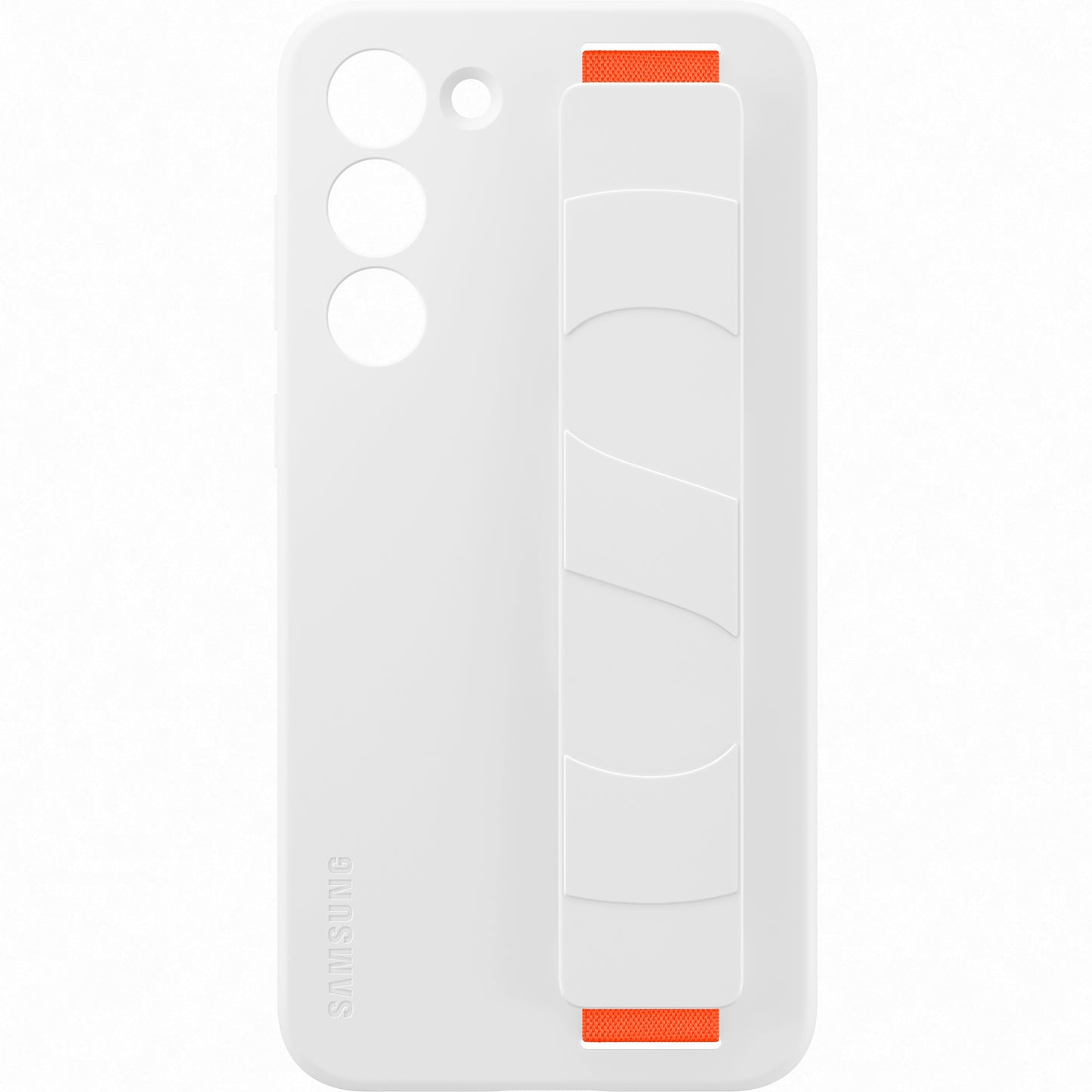 Funda para Samsung Galaxy S23+ S916, agarre de silicona, blanco EF-GS916TWEGWWW