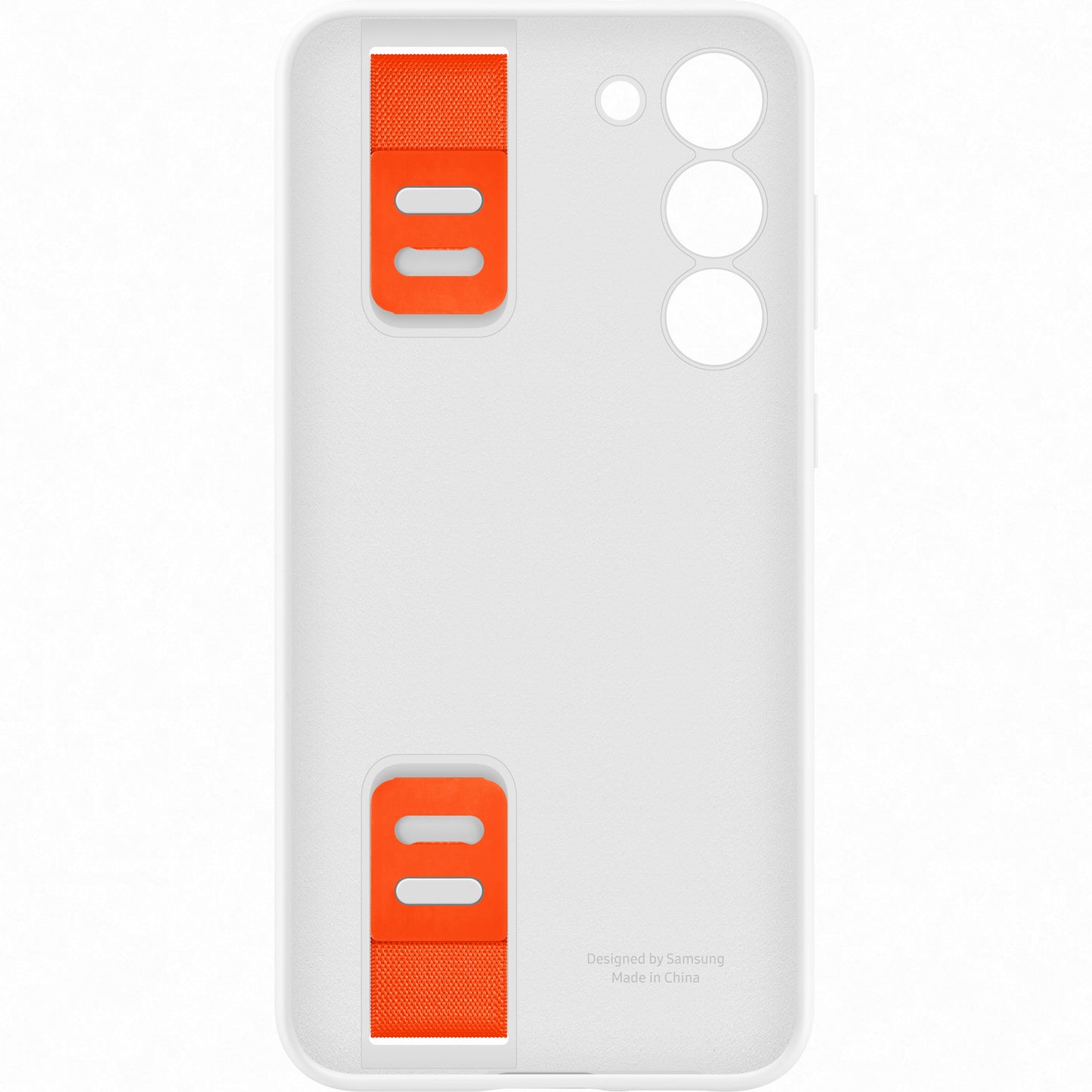 Funda para Samsung Galaxy S23+ S916, agarre de silicona, blanco EF-GS916TWEGWWW