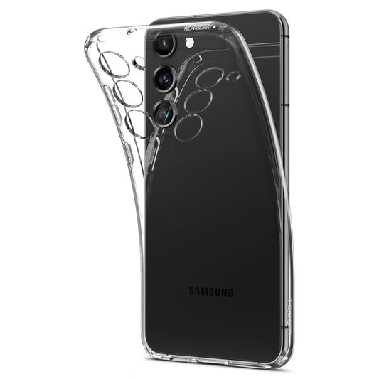 Funda para Samsung Galaxy S23 S911, Spigen, cristal líquido, transparente ACS05708