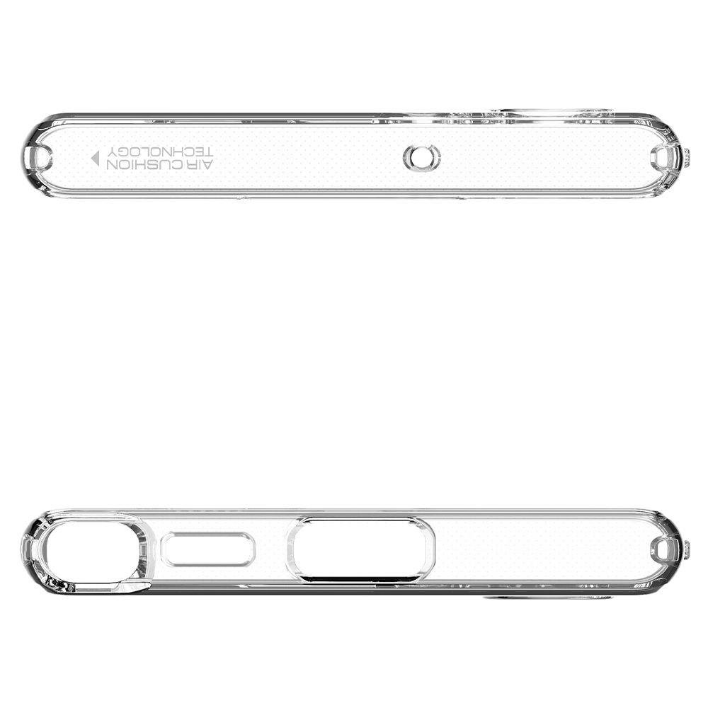 Funda para Samsung Galaxy S22 Ultra 5G S908, Spigen, Cristal líquido, Transparente ACS03912