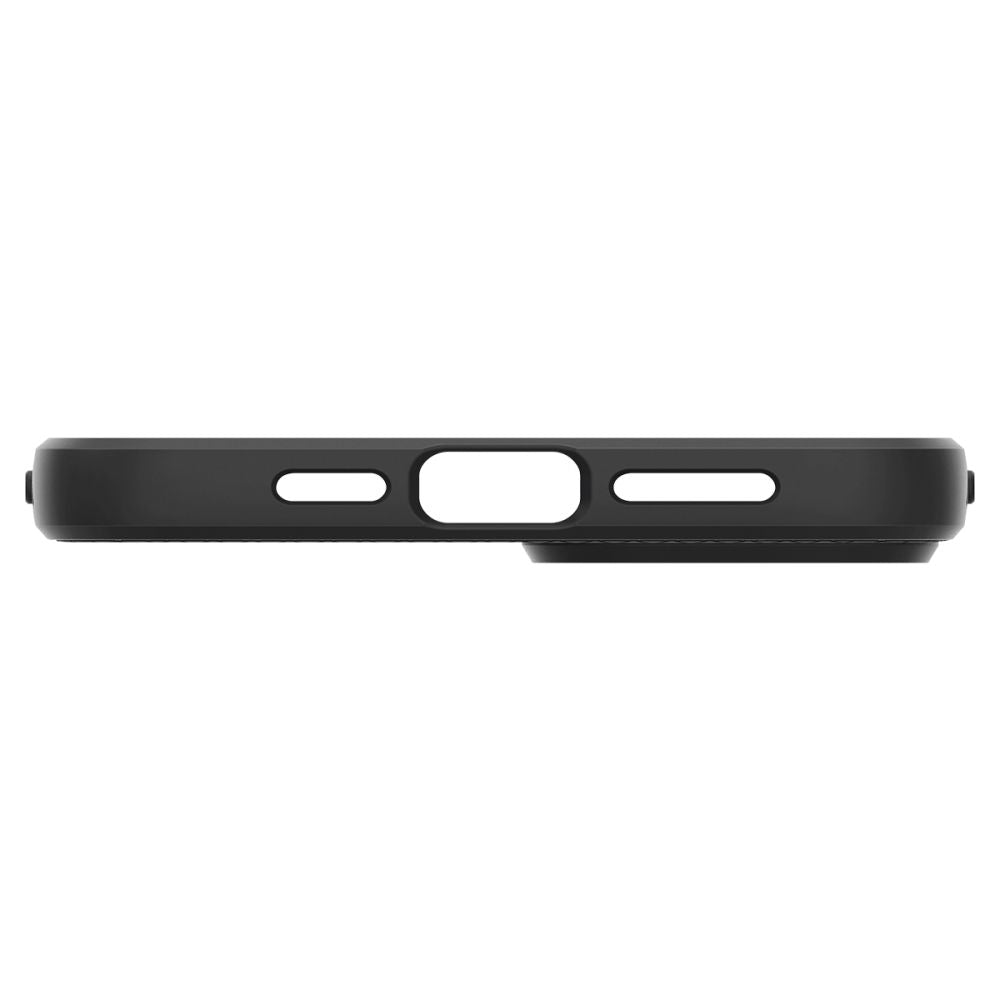 Funda para Apple iPhone 14, Spigen, Liquid Air Matte, Negro