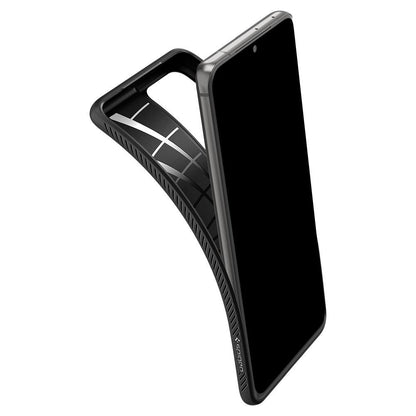 Funda para Samsung Galaxy S21 Ultra 5G G998, Spigen, Liquid Air, Negro SPN1456BLK SPN1456BLK