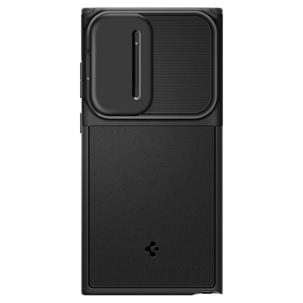 Funda para Samsung Galaxy S23 Ultra S918, Spigen, OPTIK ARMOR, Negro ACS05639