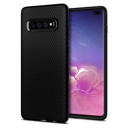 Funda para Samsung Galaxy S10+ G975, Spigen, Liquid Air, Negro 606CS25764