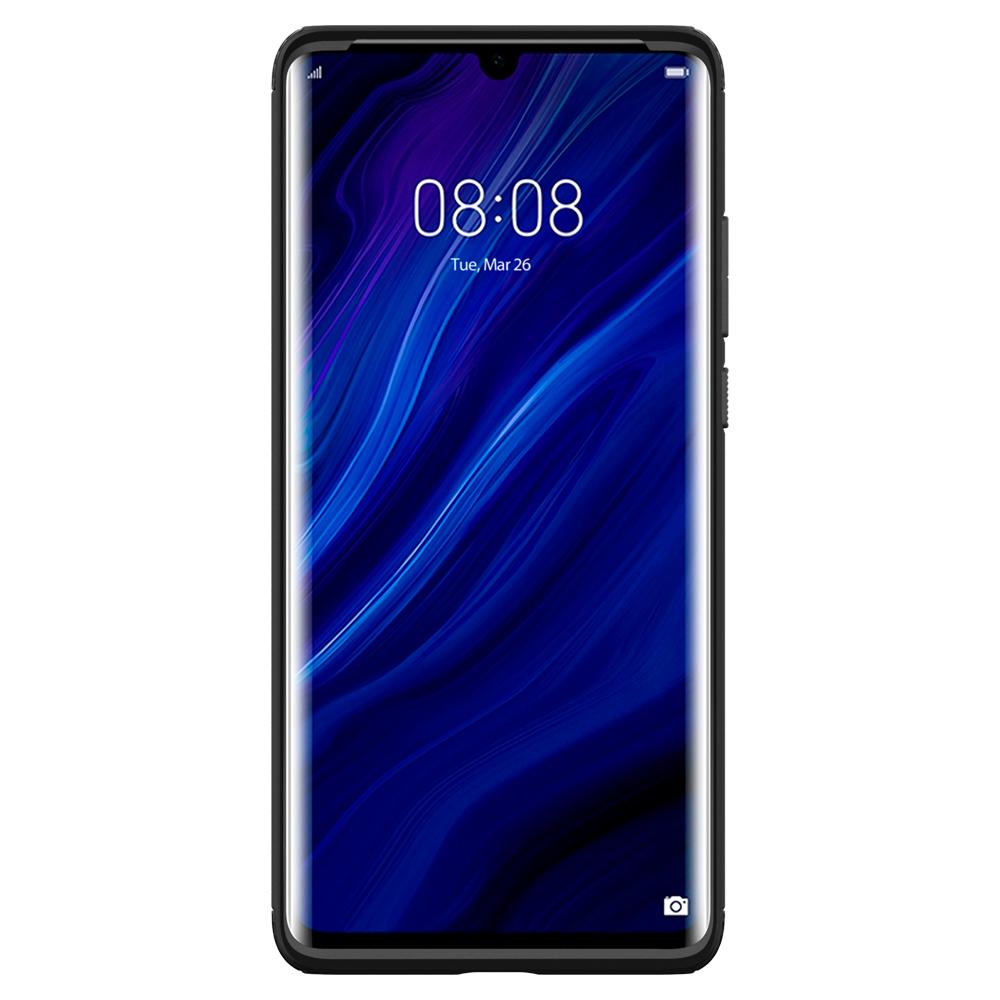 Funda para Huawei P30 Pro, Spigen, Rugged Armour, Negro L37CS25725