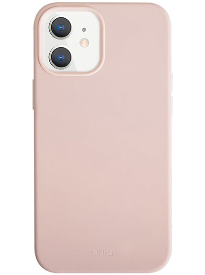 Funda para Apple iPhone 12 mini, UNIQ, Lino, Rosa