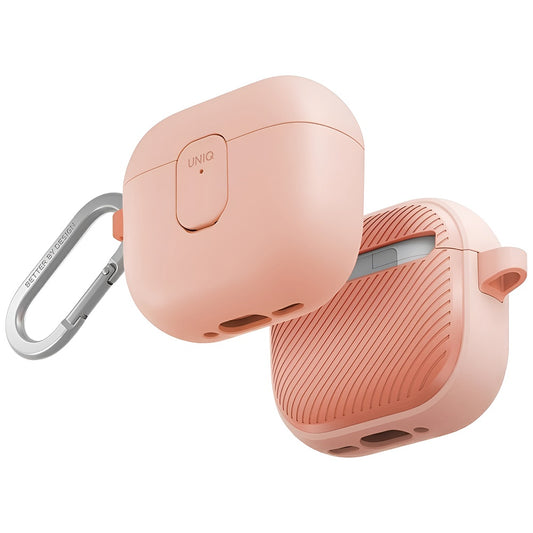 Funda UNIQ Clyde para Apple AirPods 4, Coral