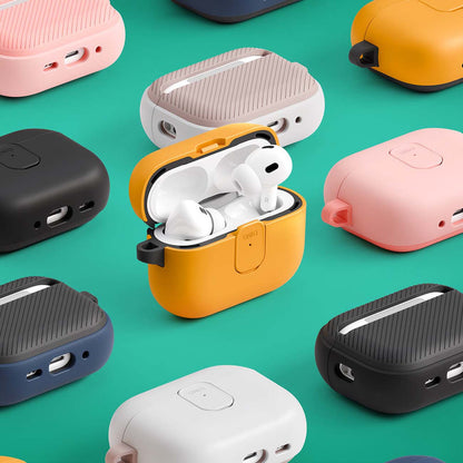 Funda UNIQ Clyde para Apple AirPods 4, Coral