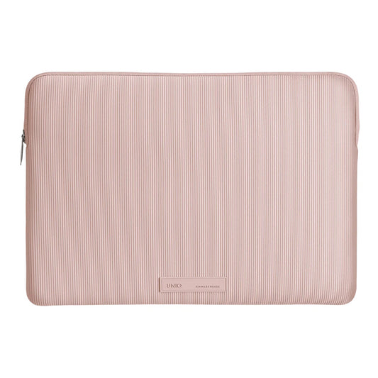 Funda UNIQ Cyprus Ridge para portátil máx. 14 pulgadas, Rosa