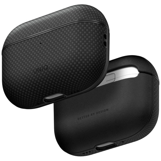 Funda UNIQ Keva Prime para Apple AirPods Pro 3, Negra