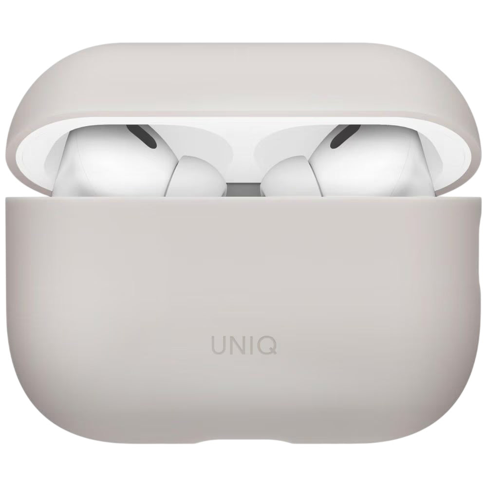 Funda UNIQ Lino para Apple AirPods Pro 3, Beige