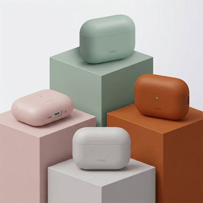 Funda UNIQ Lino para Apple AirPods Pro 3, Beige