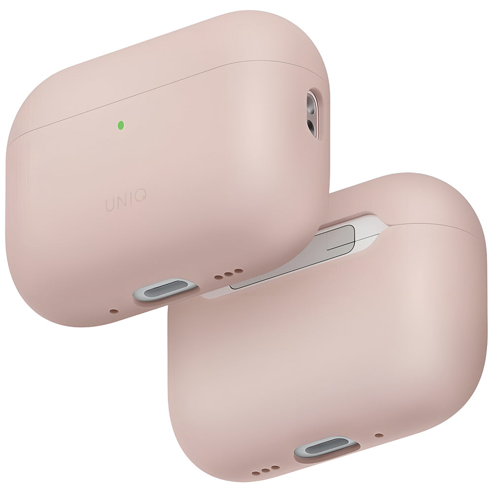 Funda UNIQ Lino para Apple AirPods Pro 3, Rosa