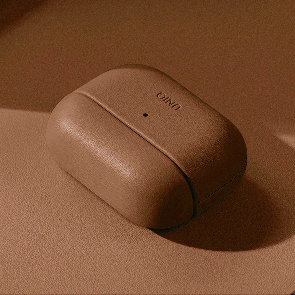 Funda UNIQ Lyden Vex para Apple AirPods Pro 3, Marrón