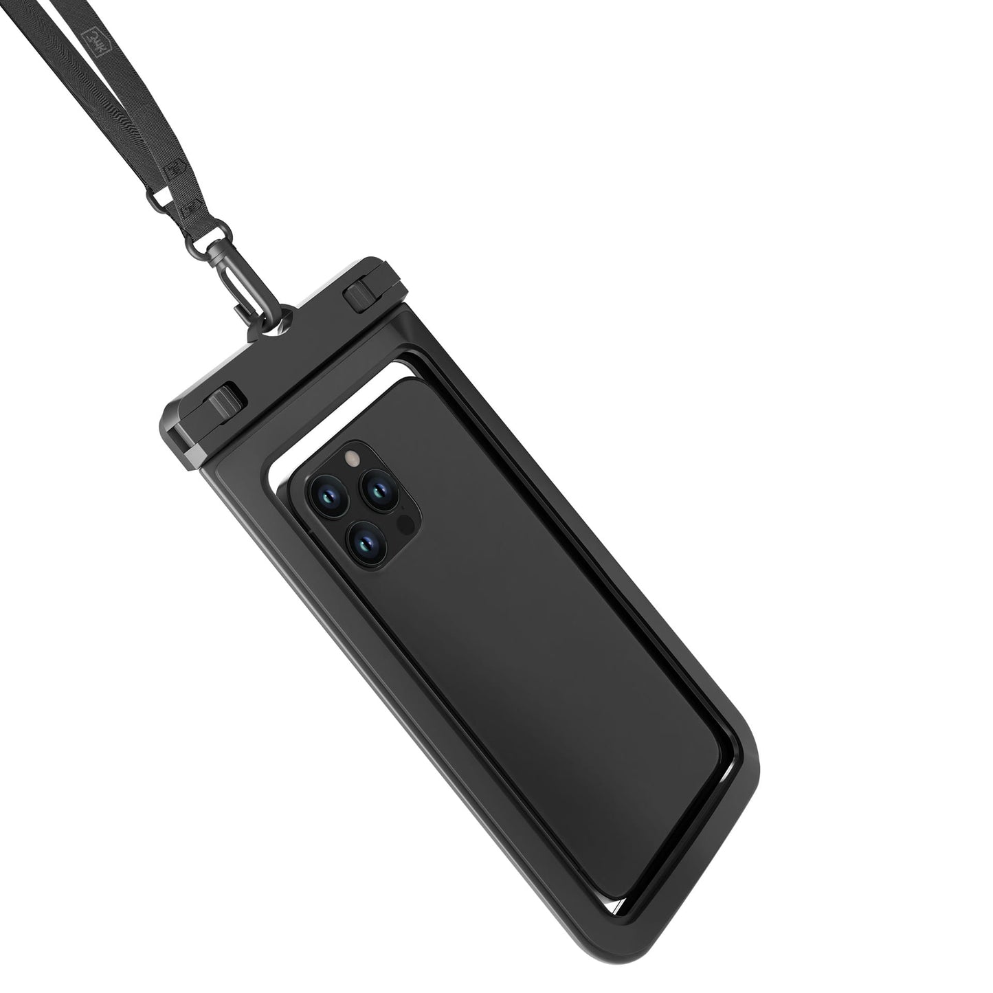 Universal Waterproof Case for Phone max. 7inch, 3MK, Hydro, Black