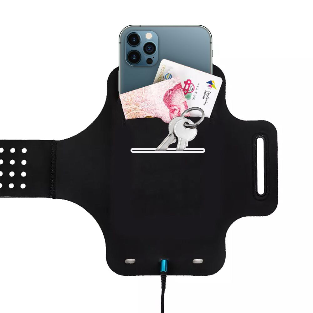 Funda Universal para Teléfono máx. 6.5 pulgadas, Techsuit, Sports TH10, Gris