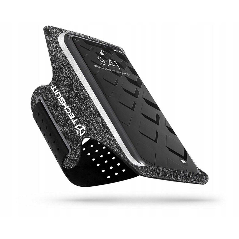 Funda Universal para Teléfono máx. 6.5 pulgadas, Techsuit, Sports TH10, Negra