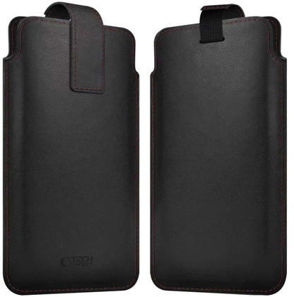 Funda Universal para Teléfono, Tech-Protect, SM65, Negra Roja