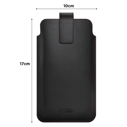 Funda Universal para Teléfono, Tech-Protect, SM65, Negra Roja