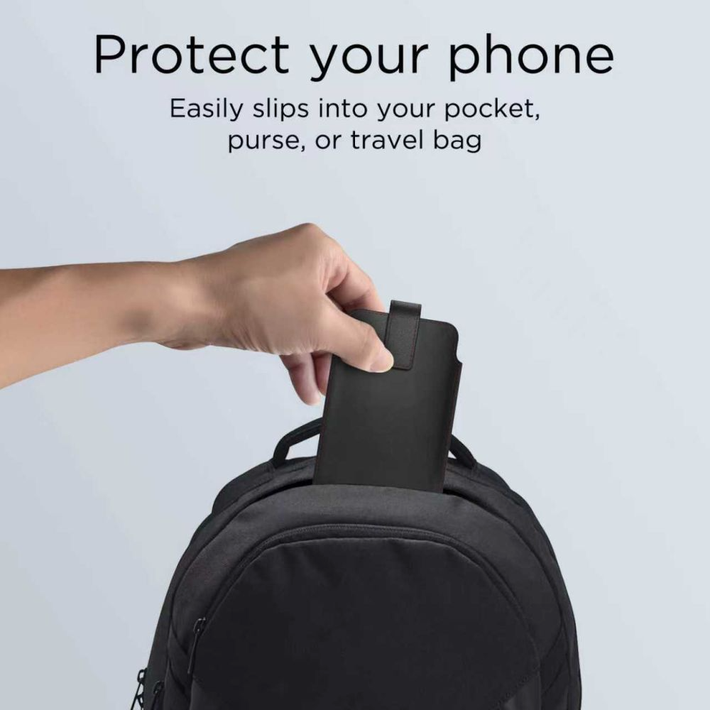 Funda Universal para Teléfono, Tech-Protect, SM65, Negra Roja