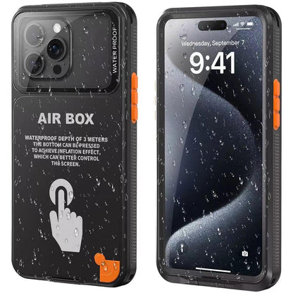 Funda Universal Impermeable para Teléfono máx. 6.1 pulgadas, ShellBox, AirBox, Negra