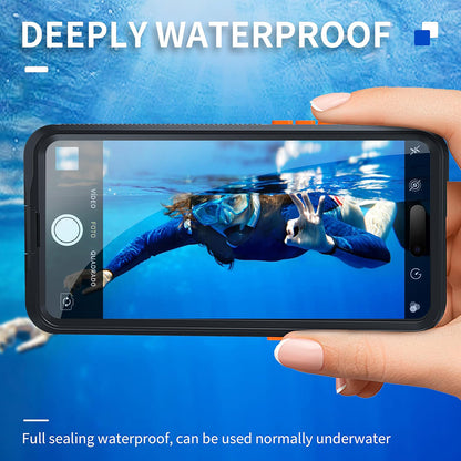 Funda Universal Impermeable para Teléfono máx. 6.1 pulgadas, ShellBox, AirBox, Negra