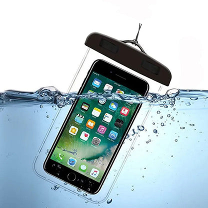 Funda Universal Waterproof para Teléfono máx. 6.5 pulgadas, Techsuit, Negra