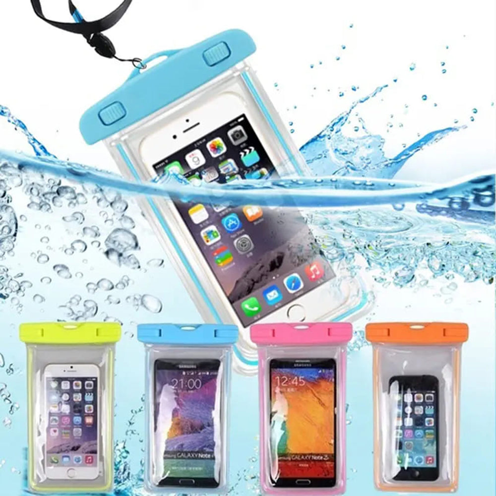 Funda Universal Waterproof para Teléfono máx. 6.5 pulgadas, Techsuit, Negra