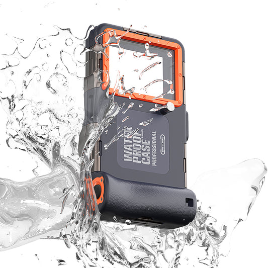 Funda Universal Waterproof para Teléfono max. 6.8inch, ShellBox, Negra