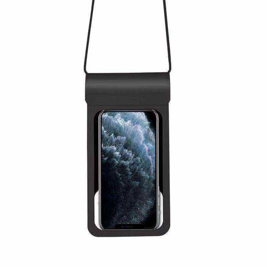 Funda Universal Impermeable para Teléfono máx. 6.8 pulgadas, Techsuit, TWC1, Negra