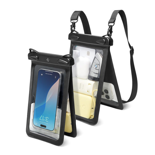 Funda Universal Waterproof para Teléfono max. 6.9inch, Spigen, A603, Negra ACS09745