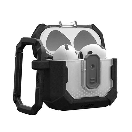 Funda Urban Armor Gear Plasma para Apple AirPods 4, Negra