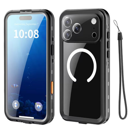 Waterproof Case for Apple iPhone 18 Pro / 17 Pro, ShellBox, Black