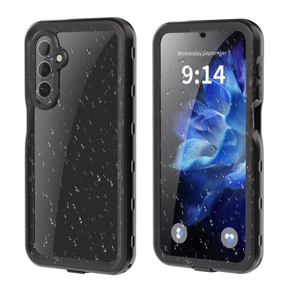 Funda impermeable para Samsung Galaxy A16 5G A166 / A16 4G A165, ShellBox, Negra