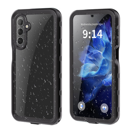 Funda impermeable para Samsung Galaxy A16 5G A166 / A16 4G A165, ShellBox, Negra