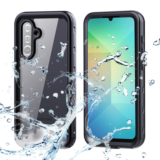 Funda impermeable para Samsung Galaxy A26 A266, ShellBox, Negra