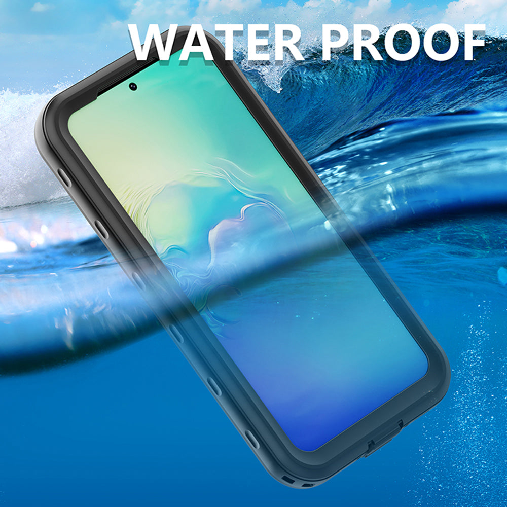 Funda impermeable para Samsung Galaxy A54 A546, ShellBox, Negra