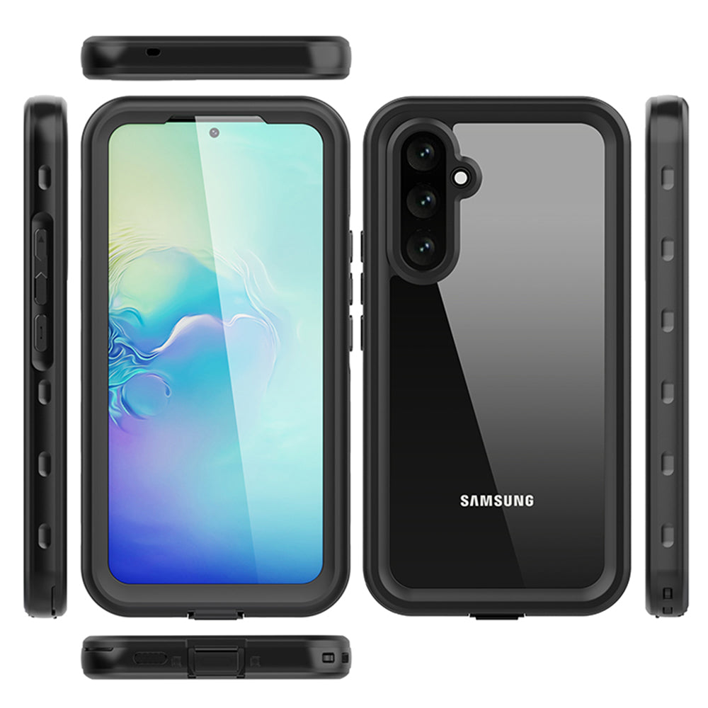 Funda impermeable para Samsung Galaxy A54 A546, ShellBox, Negra