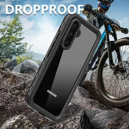Funda impermeable para Samsung Galaxy A54 A546, ShellBox, Negra