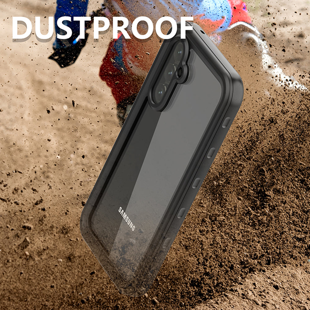 Funda impermeable para Samsung Galaxy A54 A546, ShellBox, Negra
