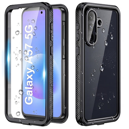 Waterproof Case for Samsung Galaxy A57 5G, ShellBox, Black