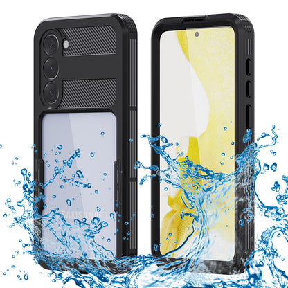 Funda impermeable para Samsung Galaxy S23+ S916, ShellBox, Negra