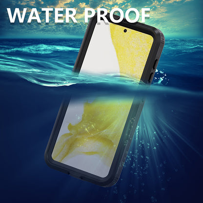 Funda impermeable para Samsung Galaxy S23+ S916, ShellBox, Negra