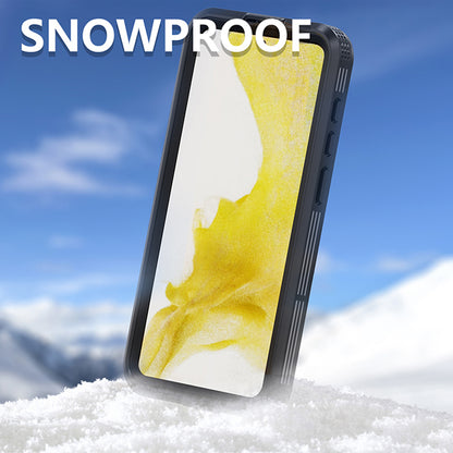 Funda impermeable para Samsung Galaxy S23+ S916, ShellBox, Negra