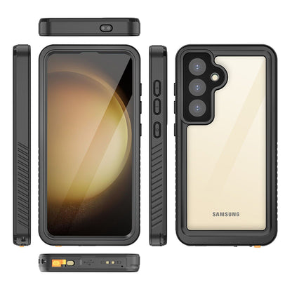 Funda impermeable para Samsung Galaxy S24+ S926, ShellBox, Negra